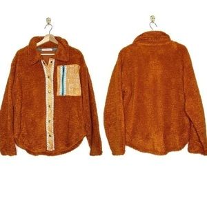 FP We the Free This and That Cardi-Snap Sherpa Jacket